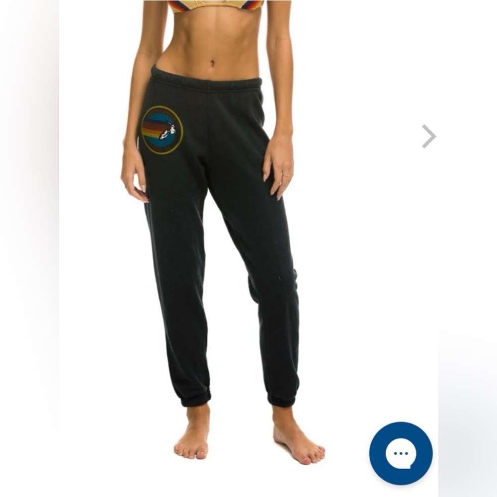 AVIATOR NATION SWEATPANTS - CHARCOAL